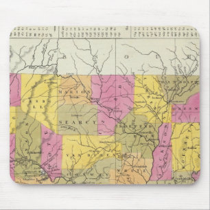 Tapis De Souris Nouvelle Carte De L'Arkansas