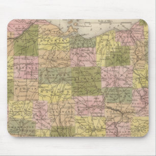 Tapis De Souris Nouvelle Carte De L'Ohio
