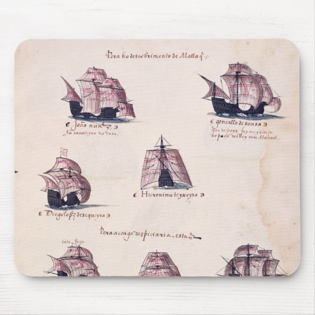 Tapis De Souris Nouvelle expédition vers l'Inde (Devant)