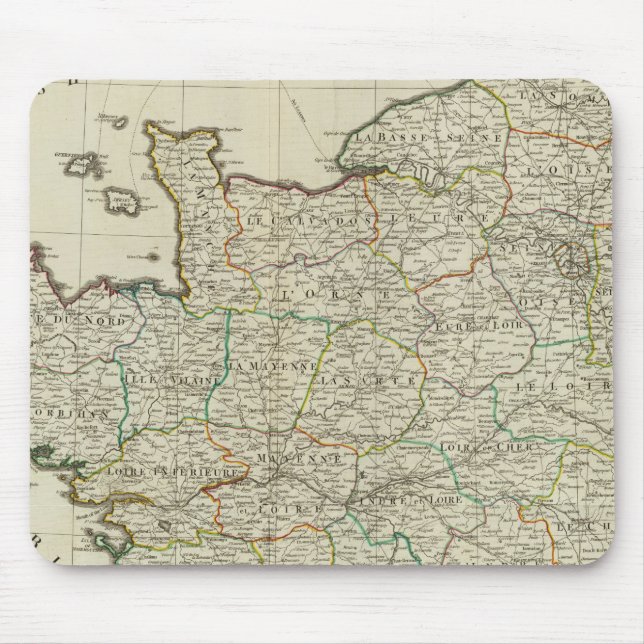 Tapis De Souris Nouvelle-France (Devant)