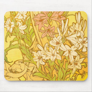 Tapis De Souris Nouvelle Lily flowers