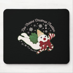 Tapis De Souris Nouvelle-Orléans M. Bingle Tradition de Noël Bonho