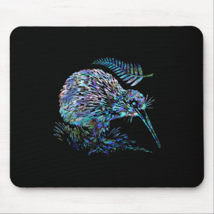 TAPIS DE SOURIS NOUVELLE-ZÉLANDE KIWI PAUA