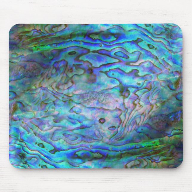 TAPIS DE SOURIS NOUVELLE-ZÉLANDE KIWI PAUA (Devant)