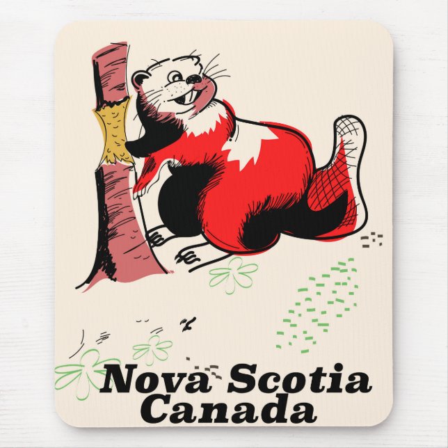 Tapis De Souris Nova Scotia canada (Devant)