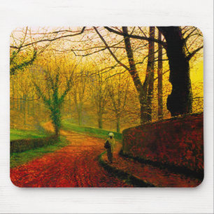 Tapis De Souris Novembre après-midi Stapleton Park Grimshaw
