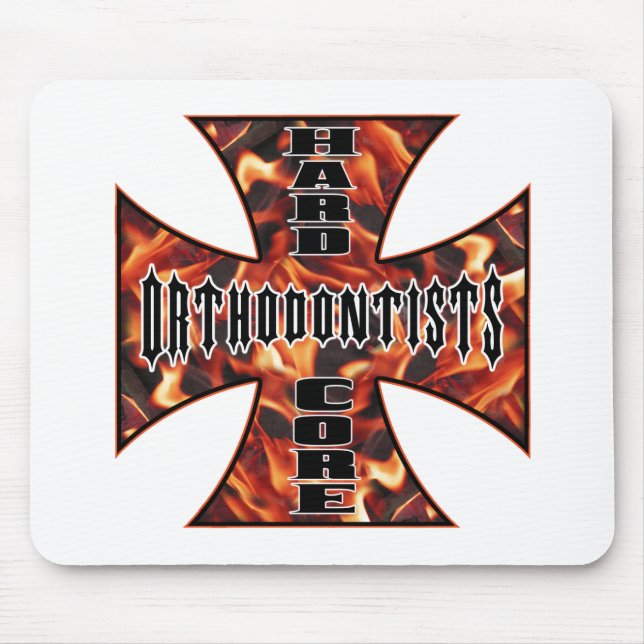 Tapis De Souris Noyau dur d'orthodontistes (Devant)