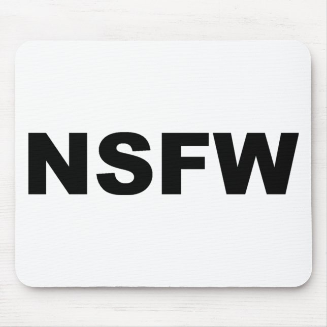 TAPIS DE SOURIS NSFW (Devant)