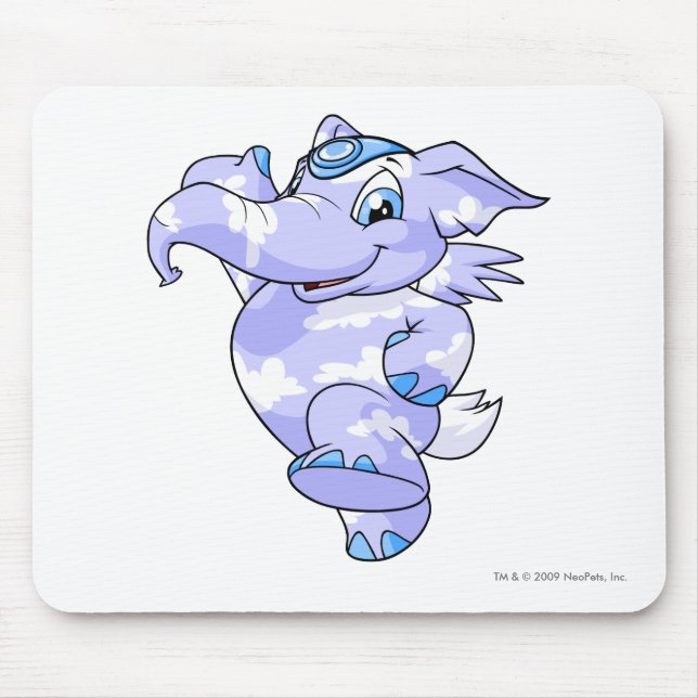 Tapis De Souris Nuage d'Elephante (Devant)
