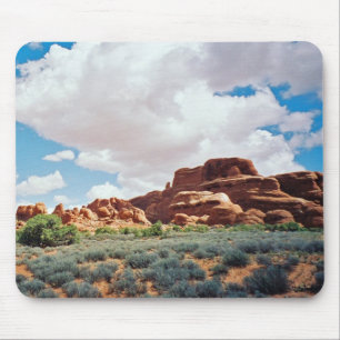 Tapis De Souris Nuages au-dessus de l'Utah Mousepad