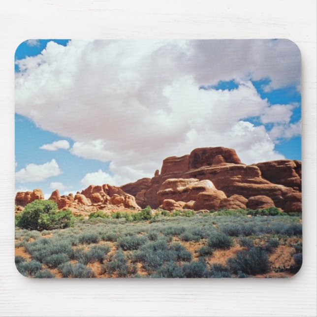 Tapis De Souris Nuages au-dessus de l'Utah Mousepad (Devant)