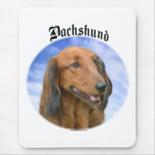 Tapis De Souris Nuages Dachshund