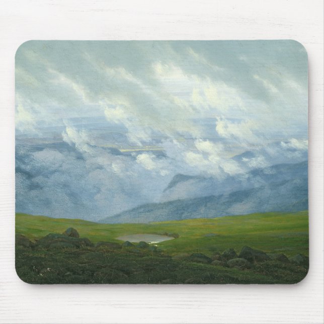 Tapis De Souris Nuages de dérive (Devant)