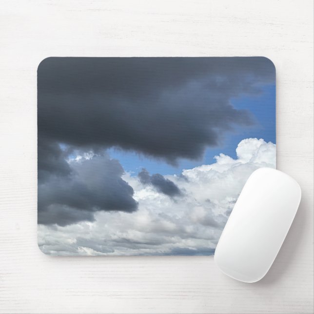 Tapis De Souris Nuages orageux (Avec souris)
