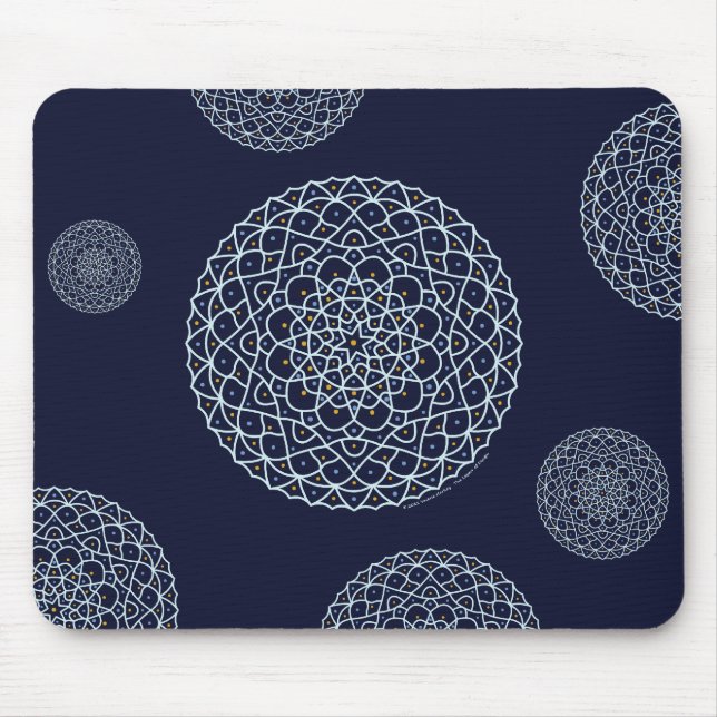 Tapis de souris Nuit céleste (Devant)