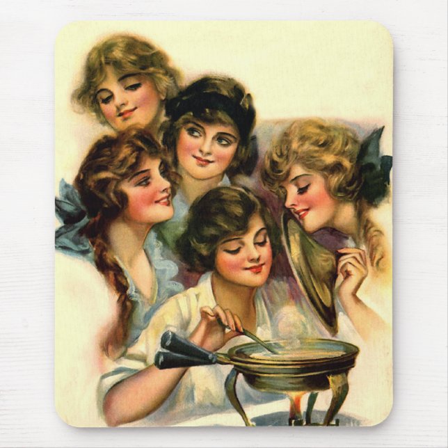 Tapis De Souris Nuit de filles (Devant)
