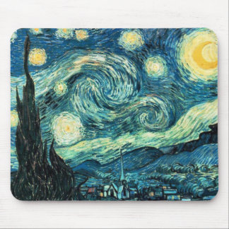 Tapis De Souris Nuit étoilée étoilée