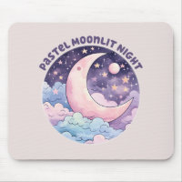Nuit Pastel Moonlit - Dreamcent Crescent Moon