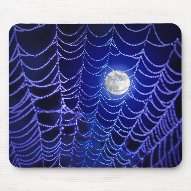 TAPIS DE SOURIS NUIT TOILE D'ARAGNEE (Devant)