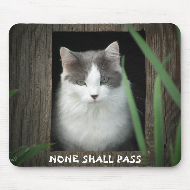 Tapis De Souris Nul ne passera (Devant)