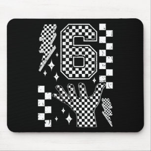 Tapis De Souris Numéro 7 Costume à carreaux Kids Matching 67 Meme