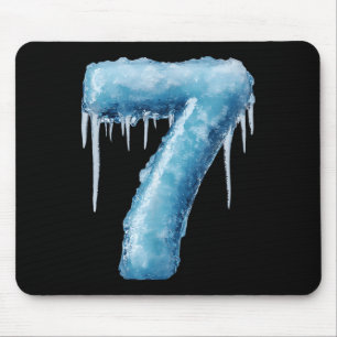 Tapis De Souris Numéro 7 Fire Ice Numéro Six Sept Meme 67 Alpha S