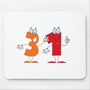 Tapis De Souris Numéro heureux 31