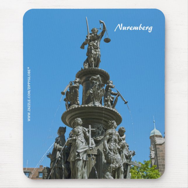 Tapis De Souris Nuremberg Mousepad (Devant)