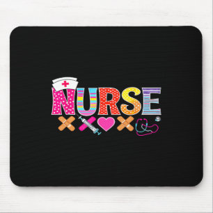 Tapis De Souris Nurse Life 2025 Heartbeat For Nurse Week D de l’in