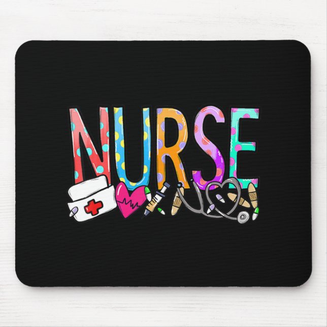 Tapis De Souris NURSE'S DAY NURSE WEEK Nurse Life 2022 Mère (Devant)