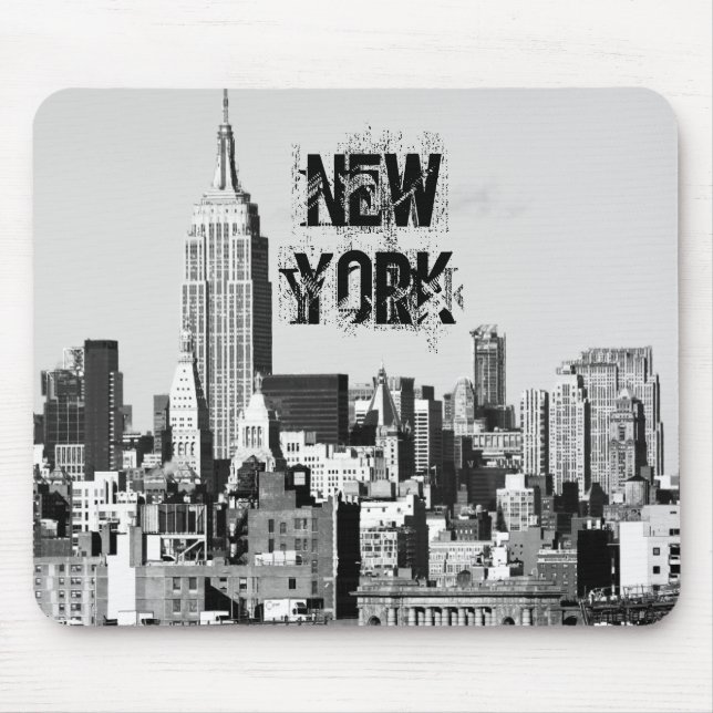 Tapis De Souris NYC Skyline II (Devant)