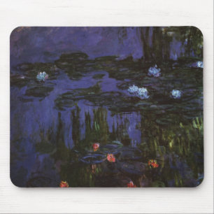 Tapis De Souris Nymphéas par Claude Monet, Impressionnisme Vintage
