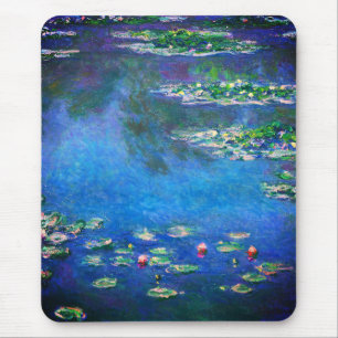 Tapis De Souris Nymphéas vintage par Claude Monet