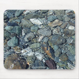 Tapis De Souris NZ LAKE WATERS & STONES Nature Mousepad