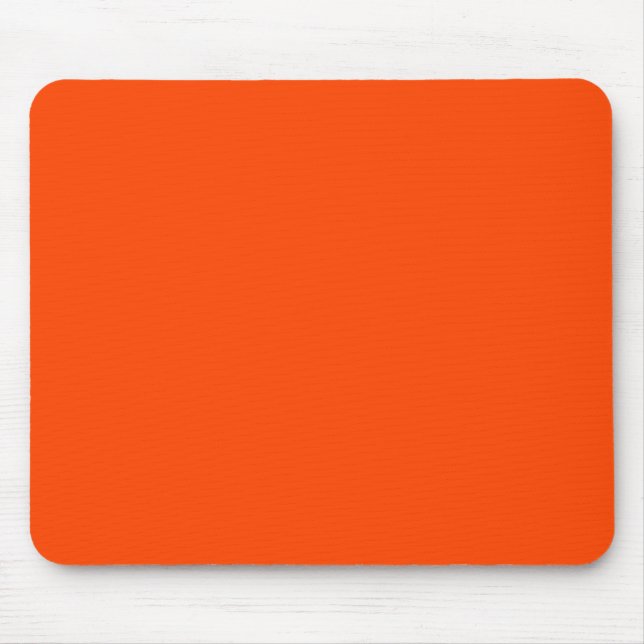 Tapis De Souris O02 Couleur orange (Devant)