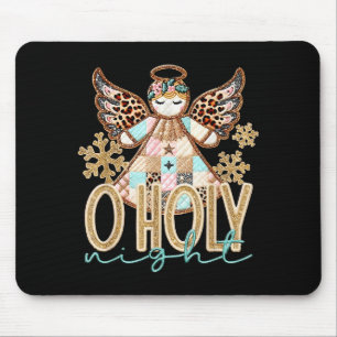 Tapis De Souris Ô Nuit Sainte Ange Patchwork Chrétien Jésus Christ
