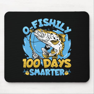 Tapis De Souris O-poisson 100 Jours plus intelligent 100 Jours de