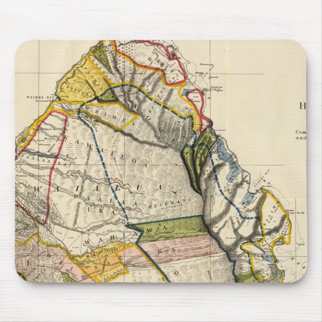 Tapis De Souris Oahu, Hawaï (Devant)