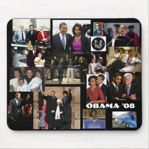Tapis De Souris OBAMA 2008 - Customisé