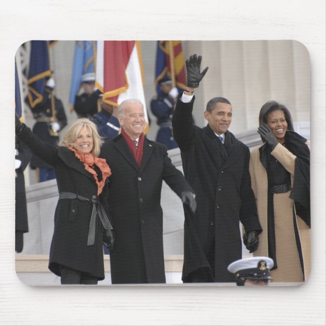 Tapis De Souris Obama et les Bidens (Devant)