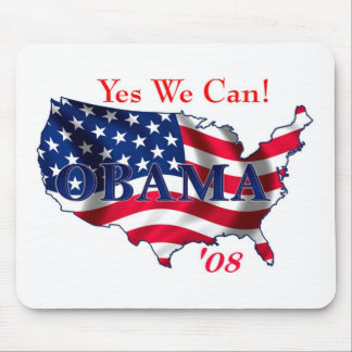 Tapis De Souris Obama Etats-Unis Mousepad