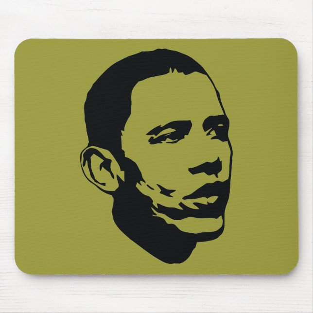 Tapis De Souris Obama Mousepad (Devant)