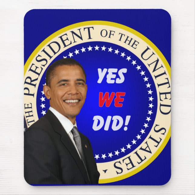 Tapis De Souris Obama Mousepad (Devant)