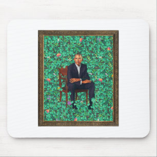 Tapis De Souris Obama Portrait Tee