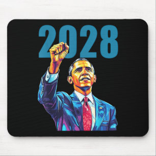 Tapis De Souris Obama Pour Le Président 2028 Obama 48ème Président