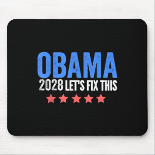Tapis De Souris Obama Vintage rétro patriotique 2028