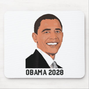 Tapis De Souris Obama Vintage rétro patriotique 2028
