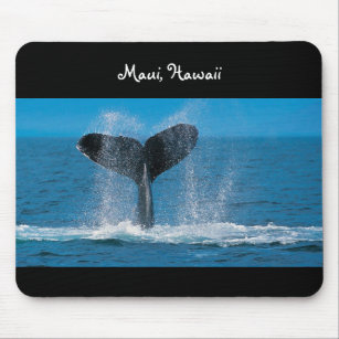 Tapis De Souris Observation des baleines de Maui Hawaii