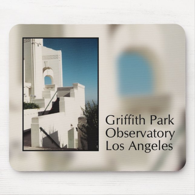 Tapis De Souris Observatoire Griffith (Devant)