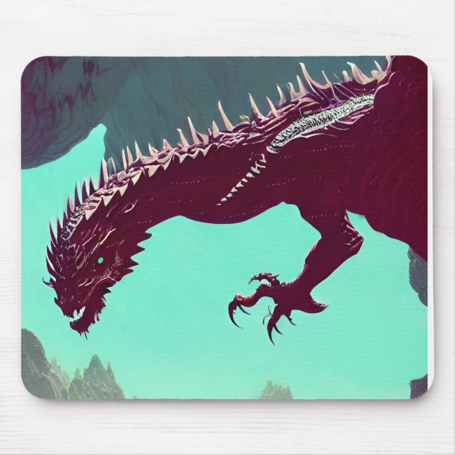 Tapis De Souris Obsidian Dragon (Devant)